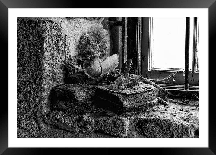  The Engine House Window, Levant Mine, Cornwall Framed Mounted Print by Brian Pierce