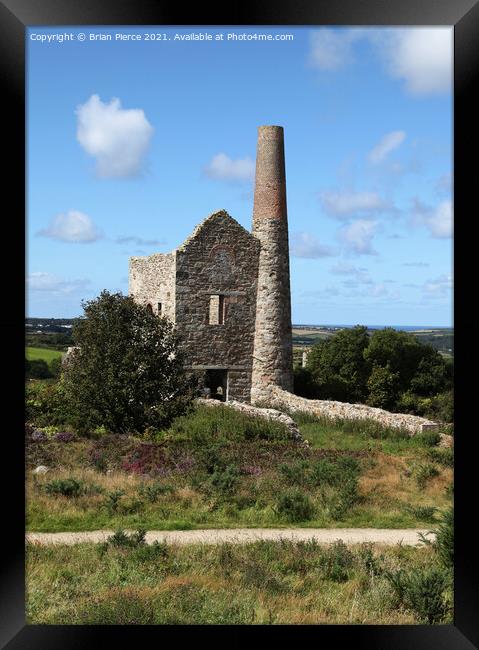 Wheal Peevor Framed Print by Brian Pierce