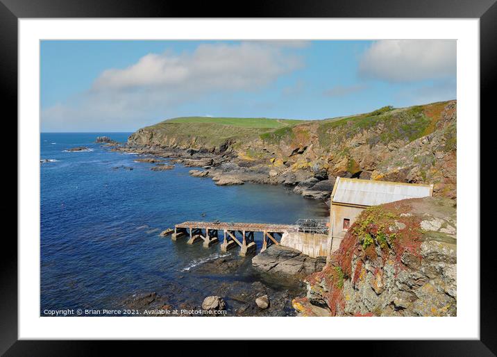 Lizard Lifeboat Station, Cornwall  Framed Mounted Print by Brian Pierce