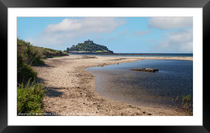 St Michael's Mount, Cornwall Framed Mounted Print by Brian Pierce