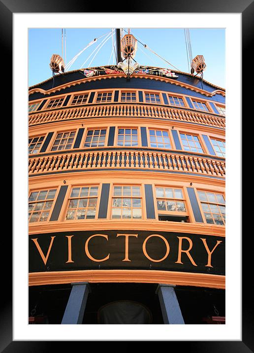 Victory! Framed Mounted Print by Ben Monaghan
