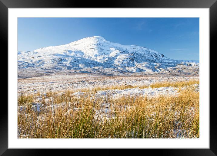  Winter Landscape Framed Mounted Print by Aaron Casey