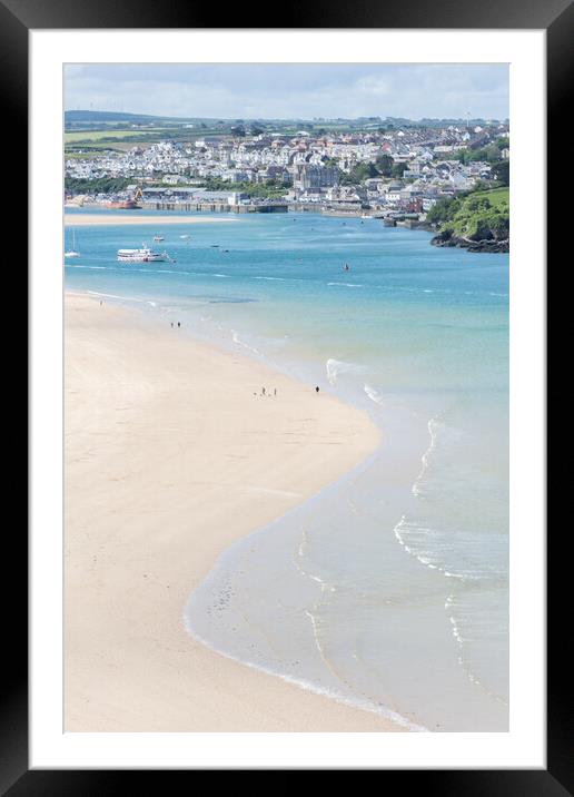 Padstow, Cornwall Framed Mounted Print by Graham Custance