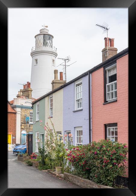 Southwold Lighthouse Framed Print by Graham Custance