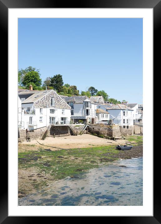 OutdoorFowey, Cornwall  Framed Mounted Print by Graham Custance