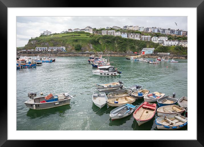 Mevagissey, Cornwall  Framed Mounted Print by Graham Custance