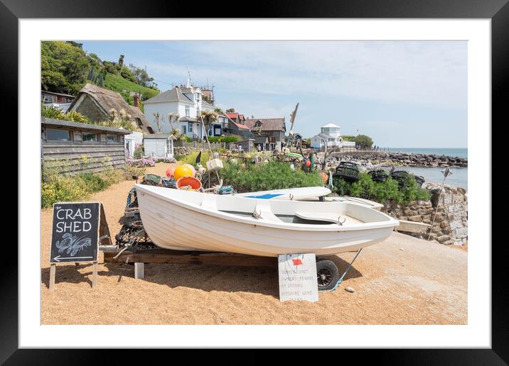 Steephill Cove Framed Mounted Print by Graham Custance