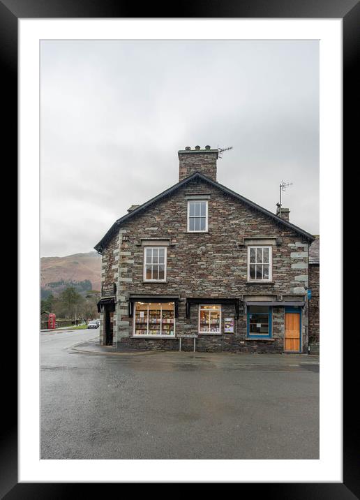 Grasmere, Lake District Framed Mounted Print by Graham Custance