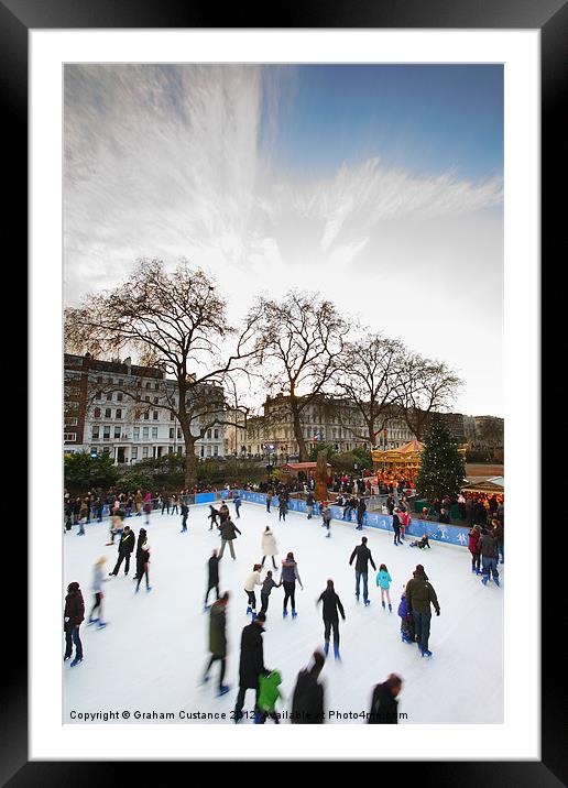 Winter Wonderland Framed Mounted Print by Graham Custance