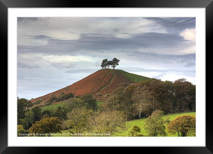 Colmers Hill, Dorset Framed Mounted Print by Graham Custance