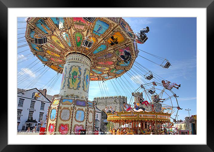 The Fun of the Fair Framed Mounted Print by Graham Custance