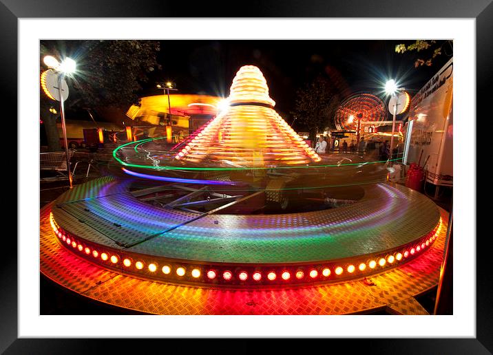 All The Fun of The Fair Framed Mounted Print by Graham Custance