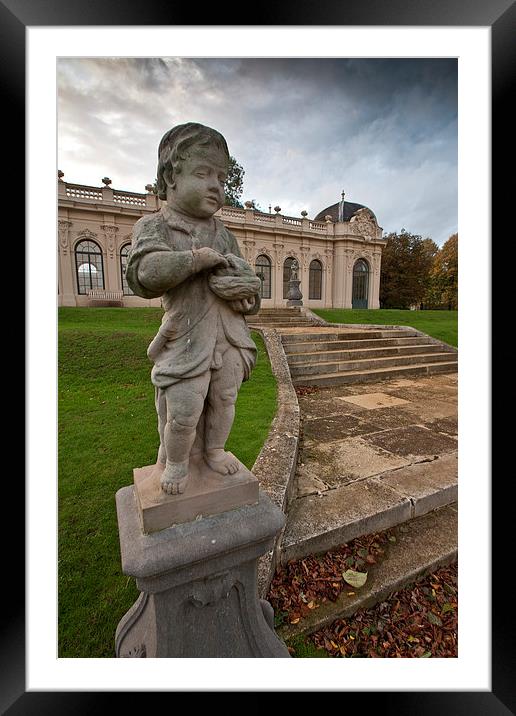 The Orangery, Wrest Park Framed Mounted Print by Graham Custance