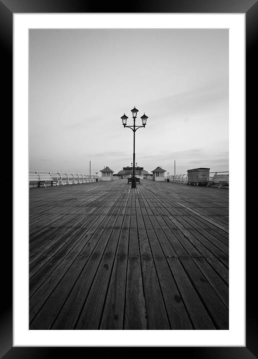 Cromer Pier Framed Mounted Print by Graham Custance