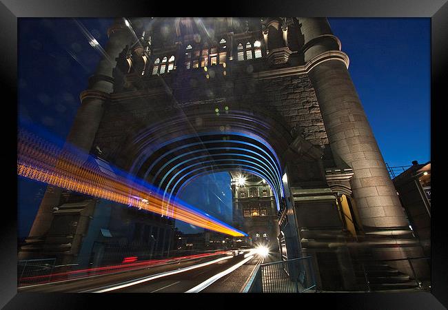 Tower Bridge, London Framed Print by Graham Custance