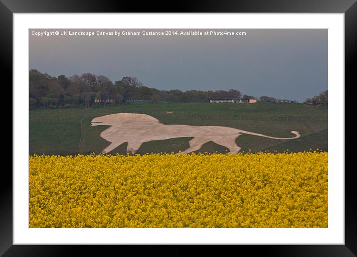 Whipsnade Zoo Framed Mounted Print by Graham Custance