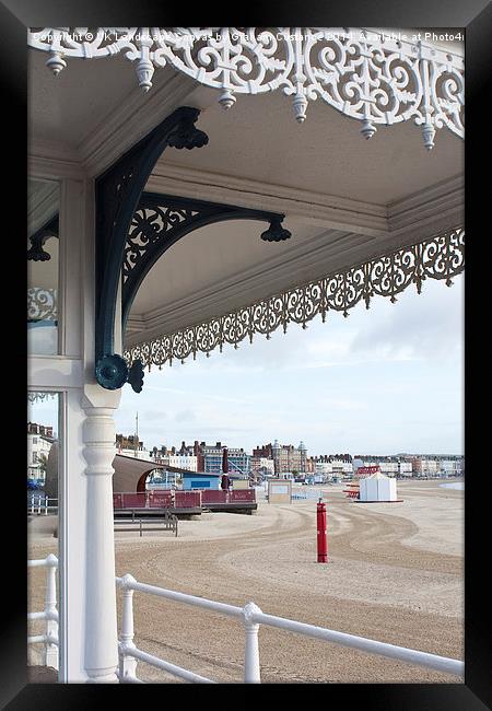 Weymouth seafront Framed Print by Graham Custance
