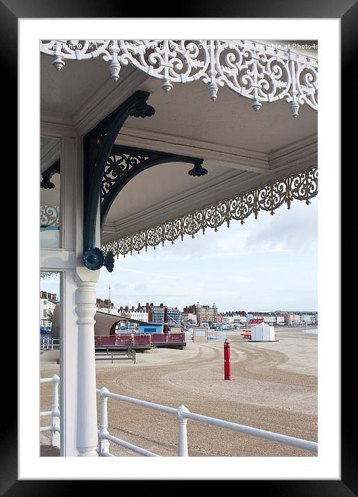 Weymouth seafront Framed Mounted Print by Graham Custance