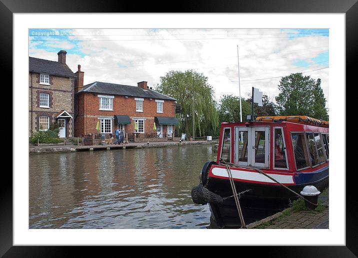 Stoke Bruerne Framed Mounted Print by Graham Custance