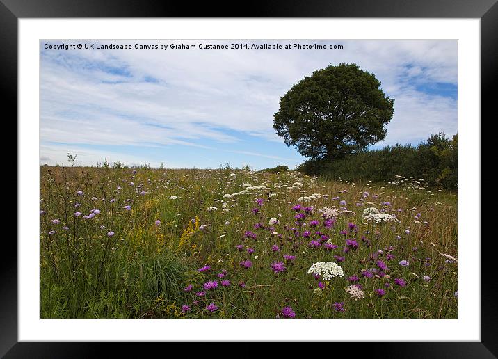 English Countryside Framed Mounted Print by Graham Custance