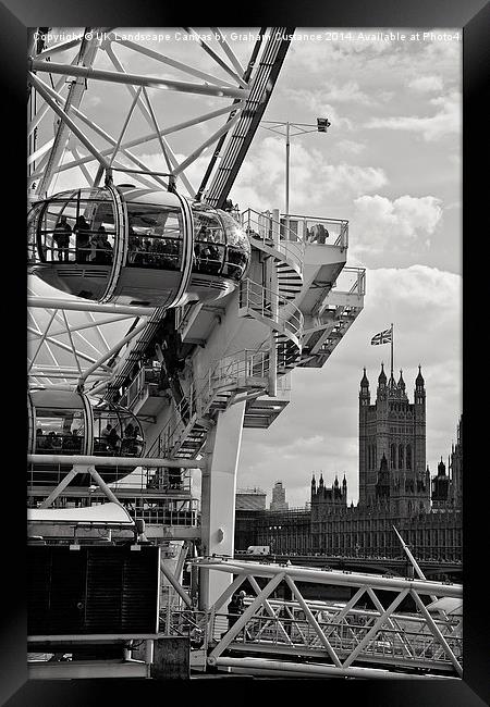 London Skyline  Framed Print by Graham Custance