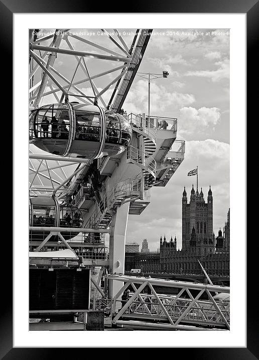 London Skyline  Framed Mounted Print by Graham Custance