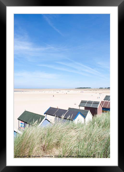 Wells next the Sea Framed Mounted Print by Graham Custance
