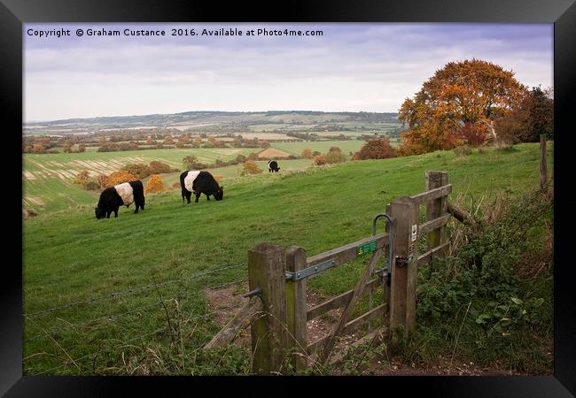 Ivinghoe Beacon Framed Print by Graham Custance