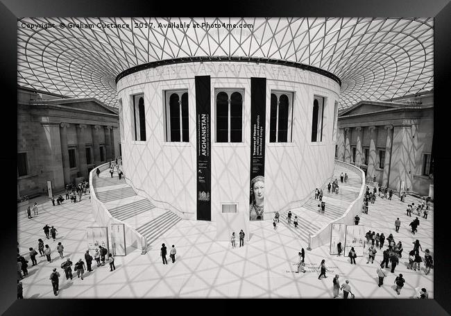 British Museum, London Framed Print by Graham Custance