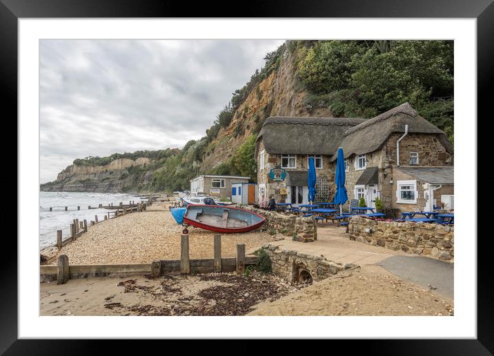 Fisherman's Cottage, Shanklin Framed Mounted Print by Graham Custance