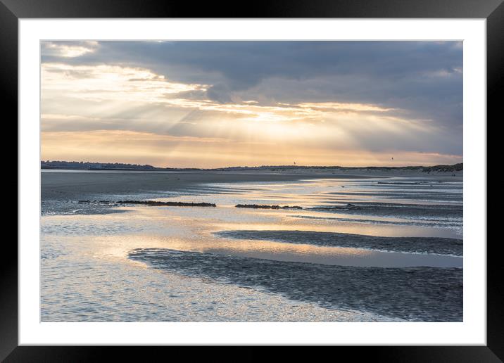 Camber Sands Framed Mounted Print by Graham Custance