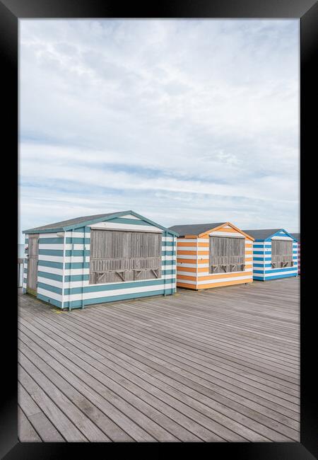 Hastings Pier Framed Print by Graham Custance