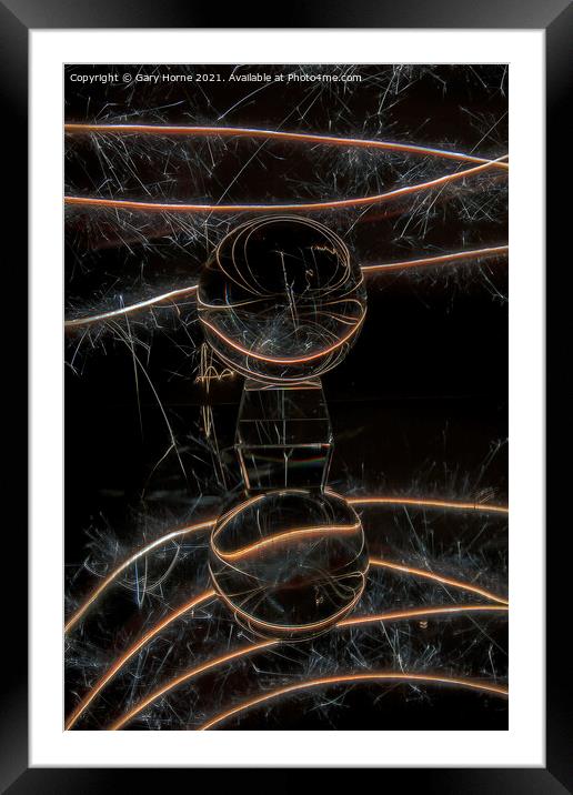 Sparkles Framed Mounted Print by Gary Horne