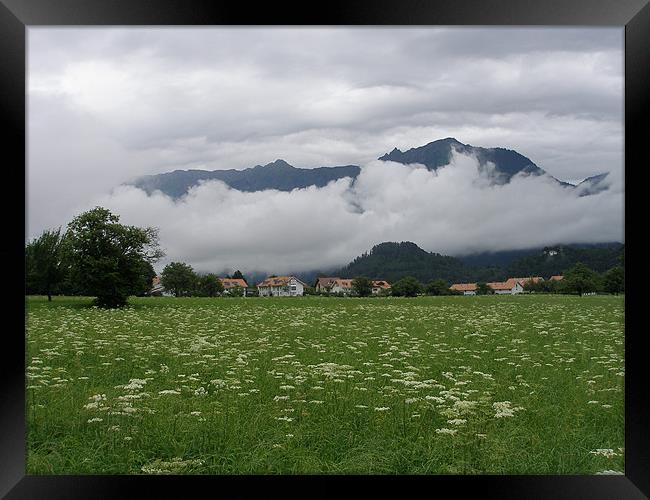 Switzerland Landscape Framed Print by Shoshan Photography 