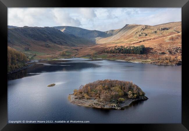 Haweswater and Riggindale Framed Print by Graham Moore
