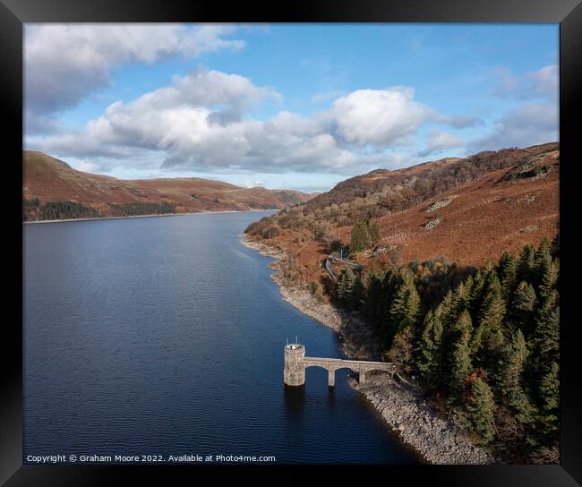 Haweswater water tower Framed Print by Graham Moore