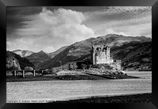 Eilean Donan Castle Framed Print by Graham Moore