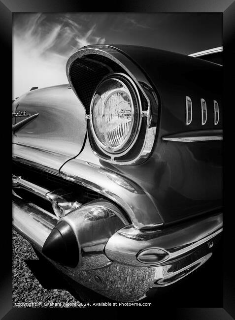 Classic Chevrolet Bel Air Framed Print by Graham Moore