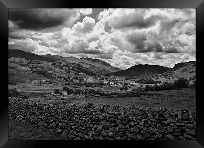 Near Keswick Framed Print by Graham Moore