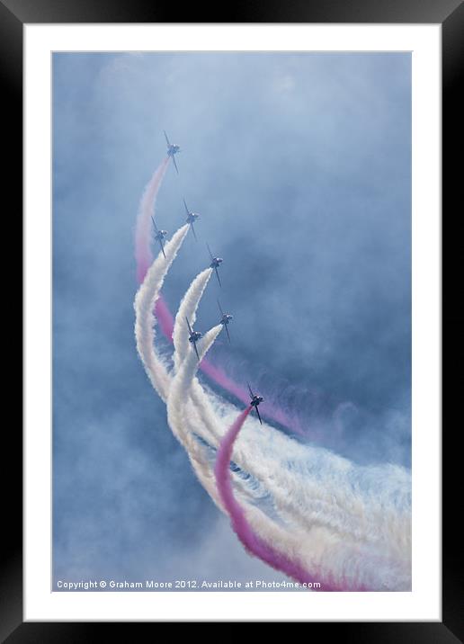 Out of the smoke Framed Mounted Print by Graham Moore
