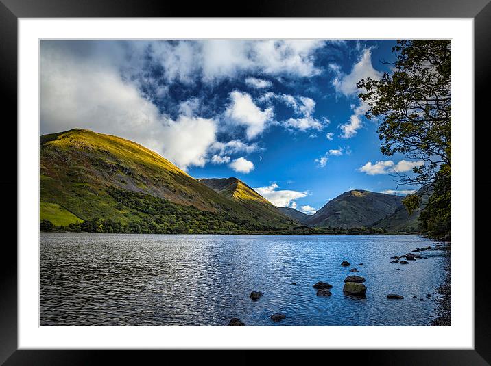 Brotherswater Framed Mounted Print by Graham Moore