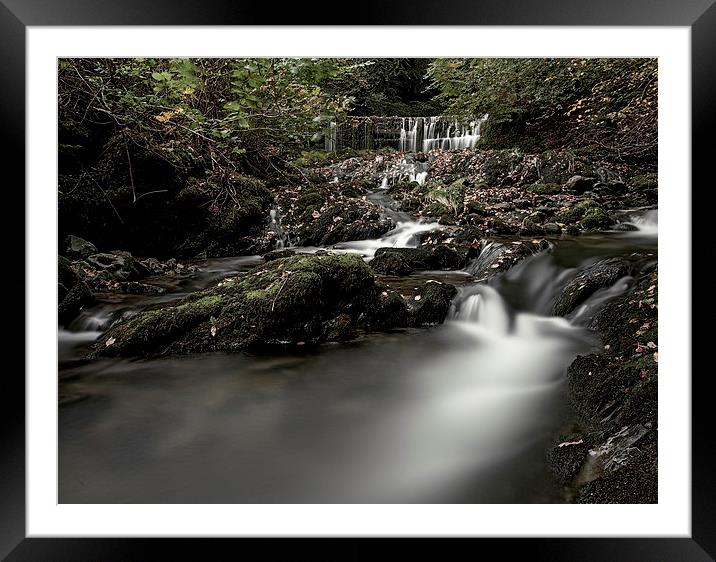 Stockghyll Force Framed Mounted Print by Graham Moore