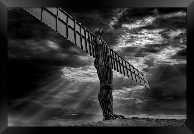 Angel of the north Framed Print by Graham Moore