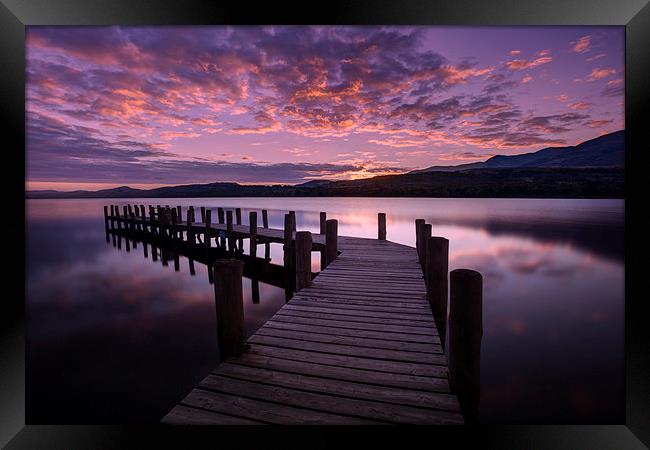 Coniston Water Framed Print by Graham Moore