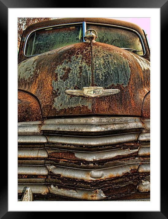 48 Chevy Framed Mounted Print by Graham Moore
