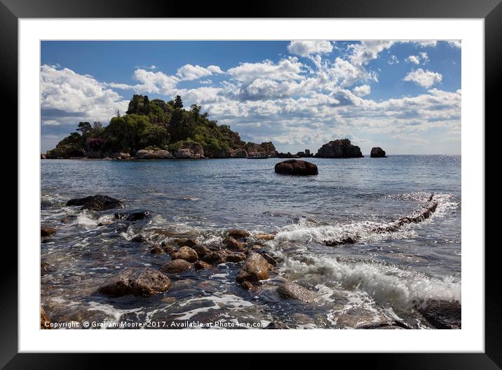 Isola Bella Framed Mounted Print by Graham Moore
