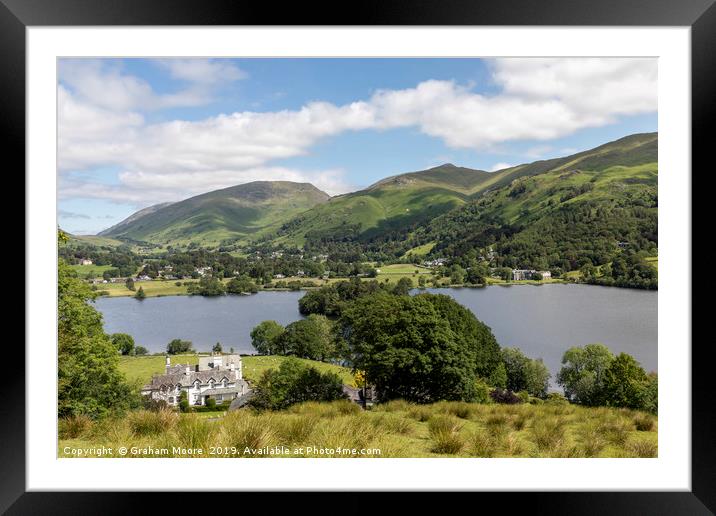 Grasmere from Red Bank Framed Mounted Print by Graham Moore