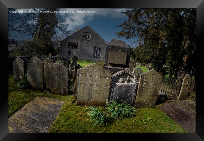 Wordsworths grave Framed Print by Graham Moore