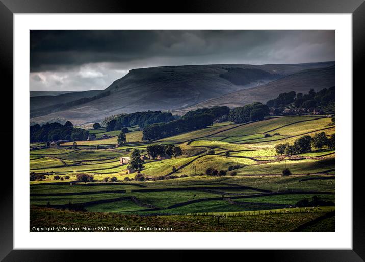 Outdoor field Framed Mounted Print by Graham Moore