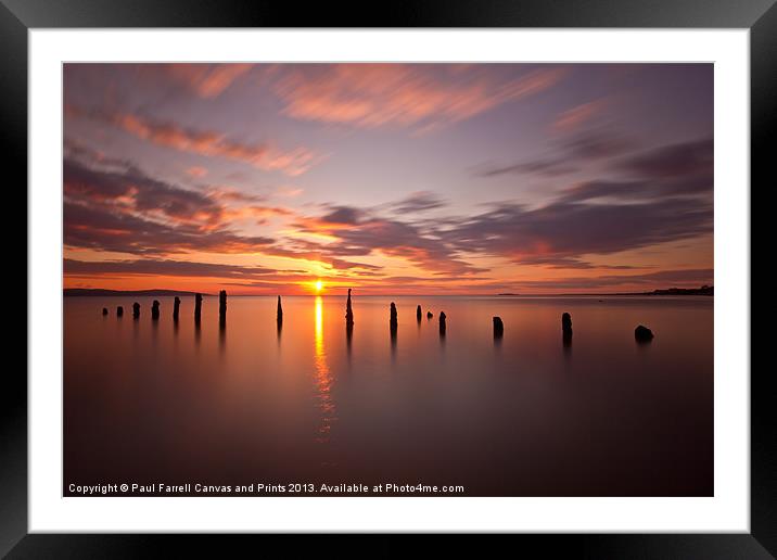 The tide is turning Framed Mounted Print by Paul Farrell Photography
